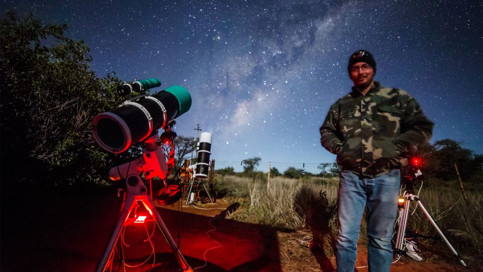 asztrofotós b. molnár márk fényszennyezés fotózás namíbia nasa schmall rafael távcső zselici csillagpark
