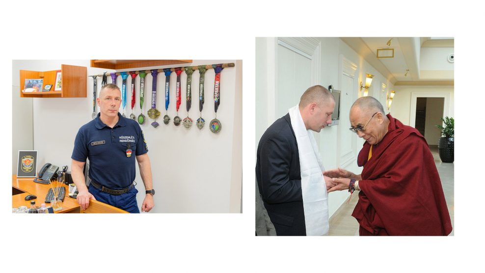 buddhista vezető dalai láma debreczeni csilla félelemérzet fizikai alkalmassági karate köztársasági őrezred pszichológiai alkalmassági sport személyvédelmi szakember