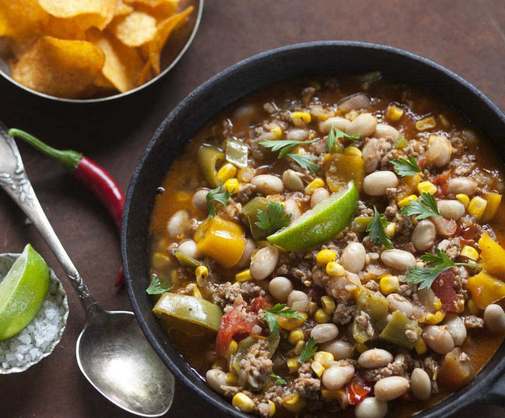 csilis bab vaddisznóból recept