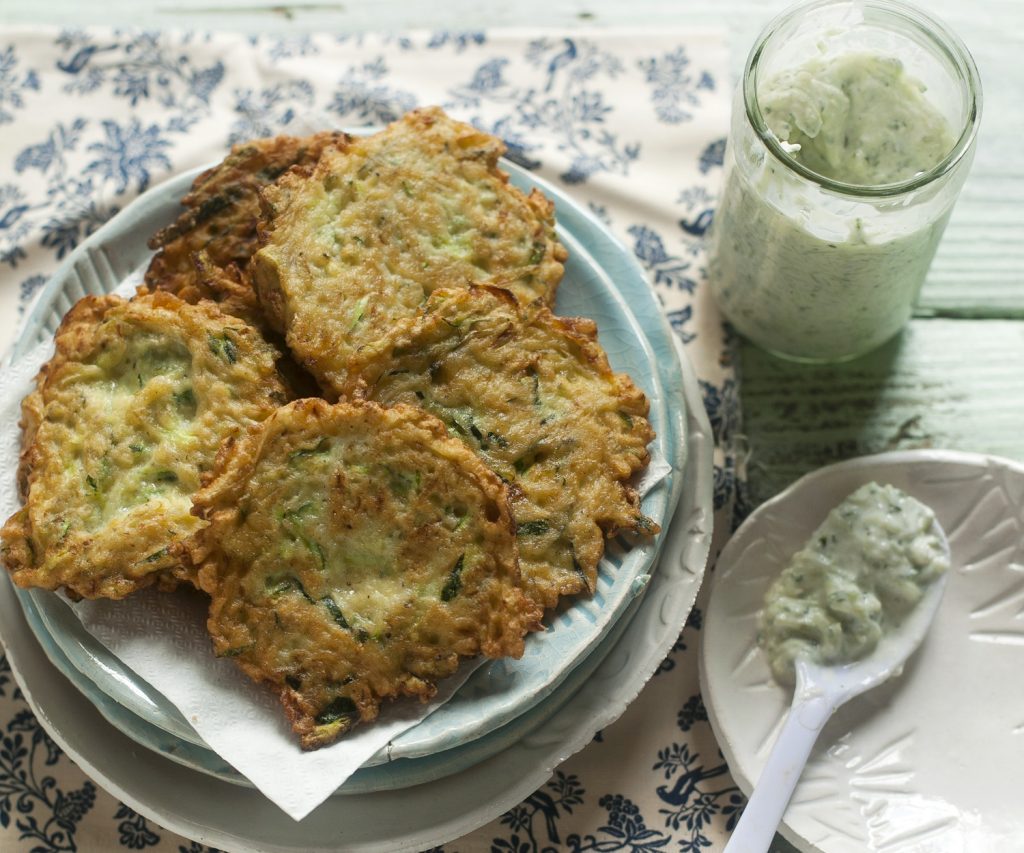 cukkini tócsni recept