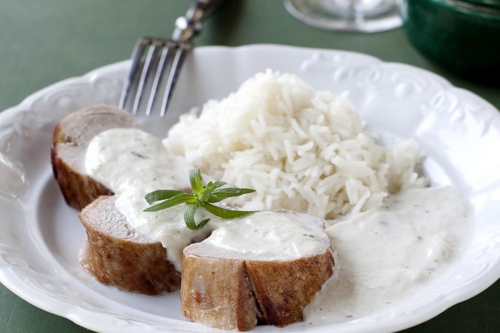 spárgás szósz husival recept