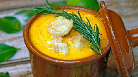 tejszínes tengeri halleves recept