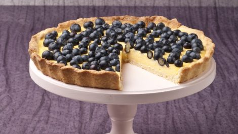 áfonyás pite recept