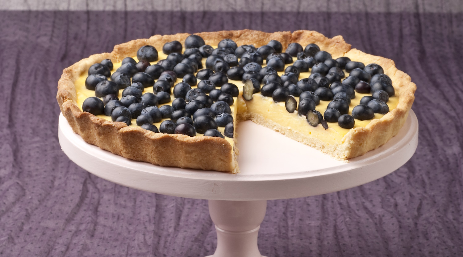 áfonyás pite recept