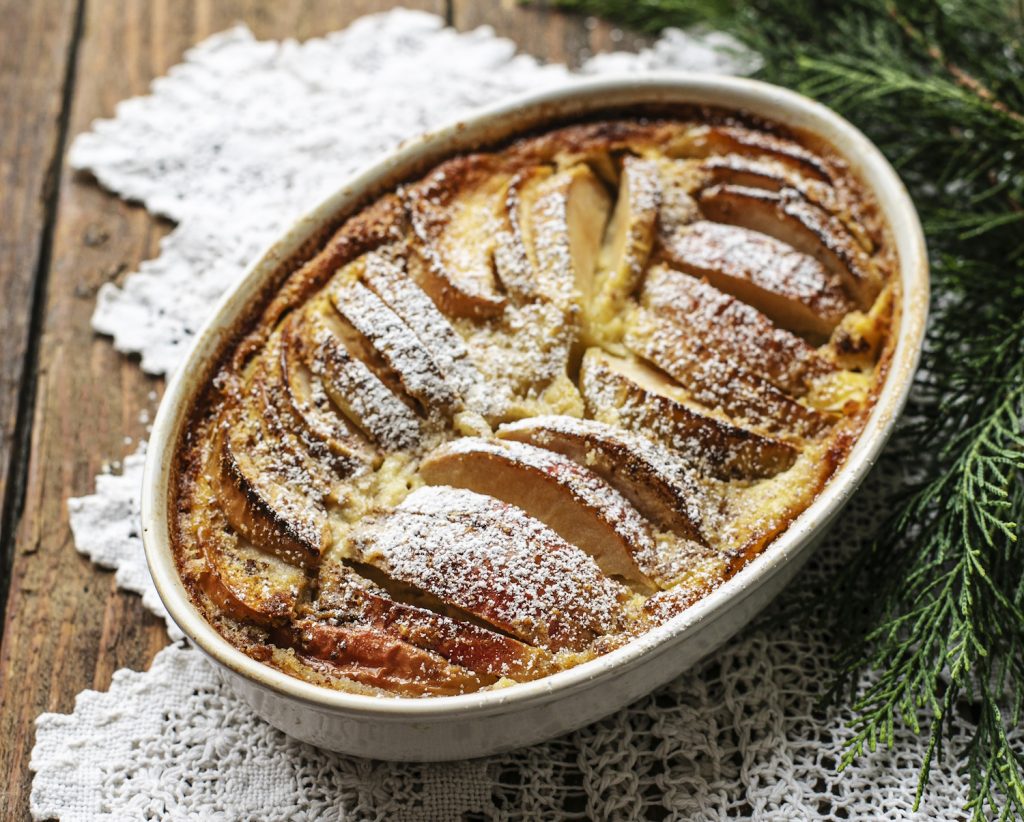 almás fahéjas grízpuding recept