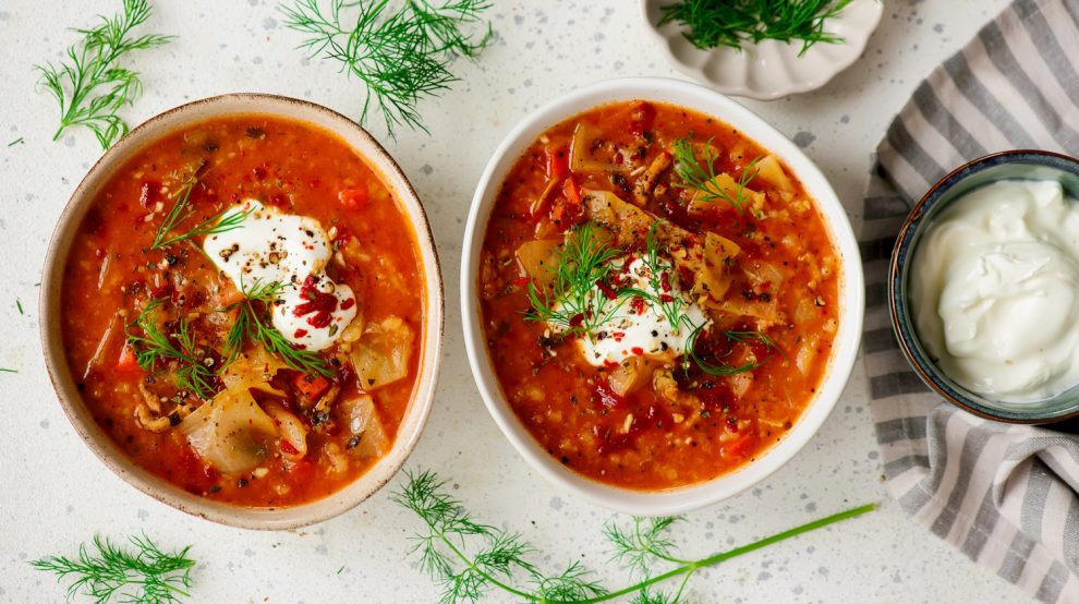 savanyú káposzta leves diéta recept fogyás fogyókúra