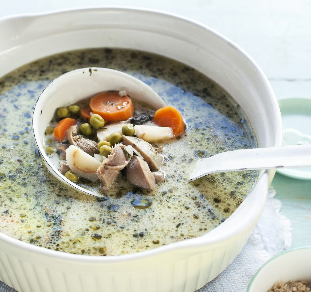 zúzaleves recept tárkonyos leves