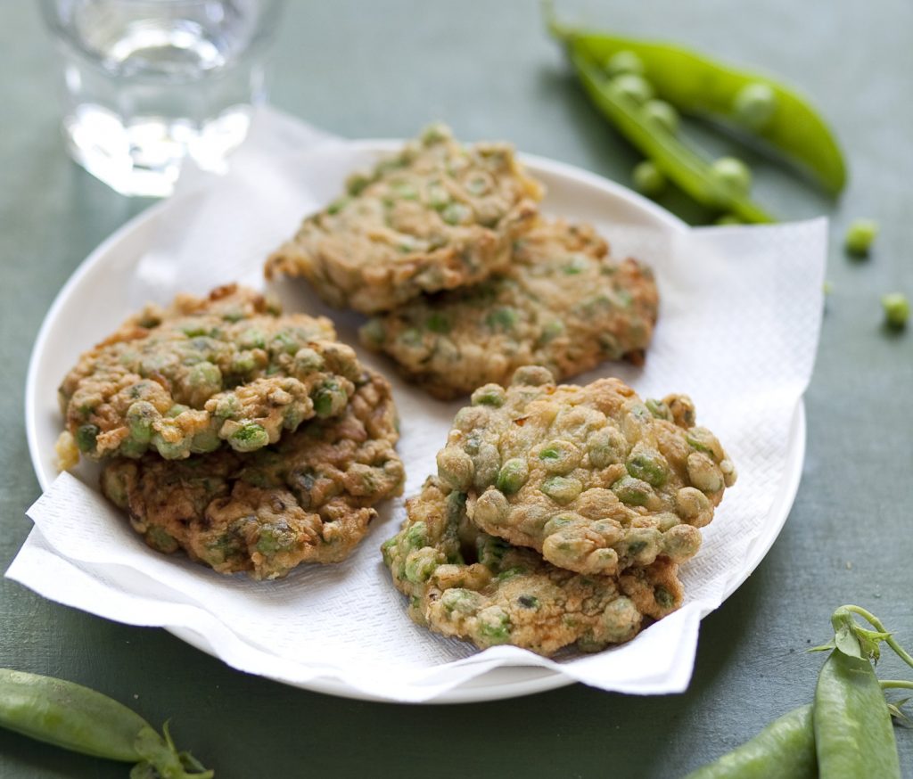 zöldborsós ételek recept