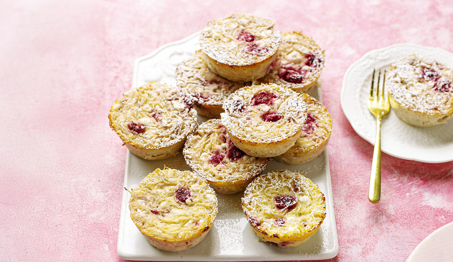 Málnás vargabéles-muffin