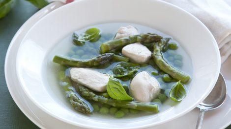 spárgaleves recept