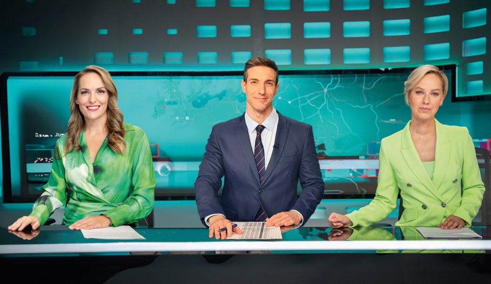 Az RTL új híradósai: Heer Orsolya, Bányai Viktor és Major Eszter