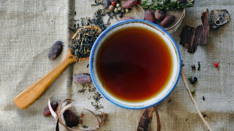 gyógynövényekből készült tea