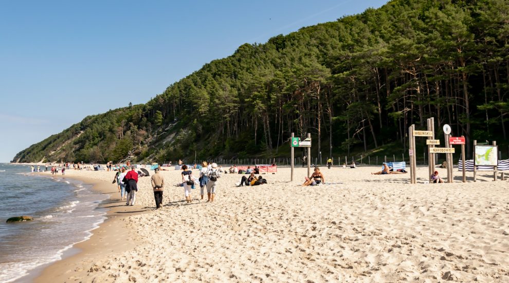 Mezidzdroje-i strand lengyelország