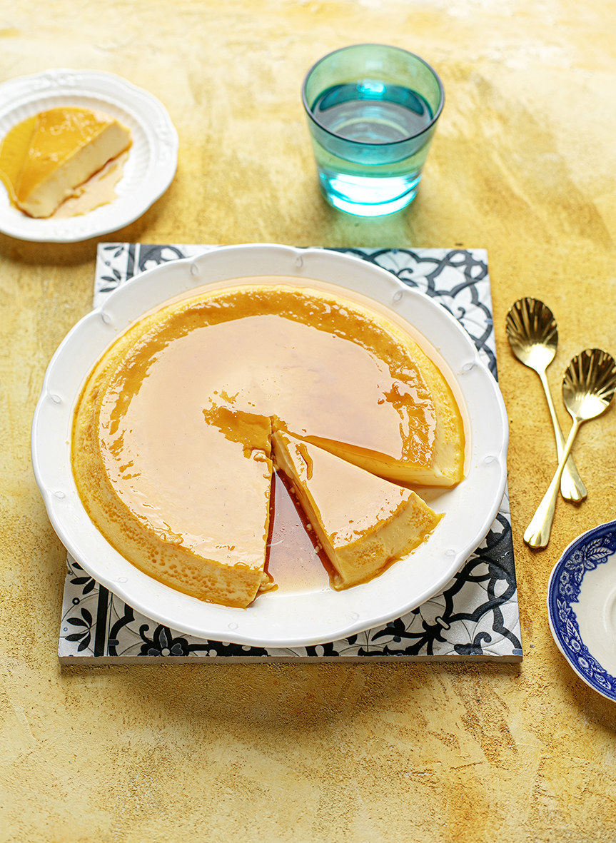 Narancsos karamellflan