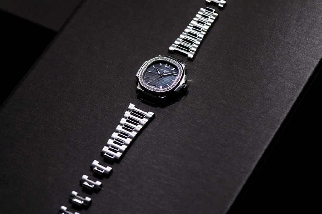 A Patek Philippe Nautilus óra