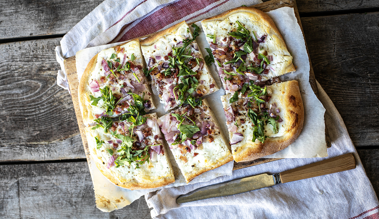 Juhtúrós-baconos langalló