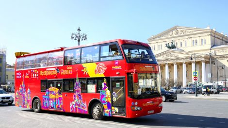 Hop On Hop Off busz Moszkvában
