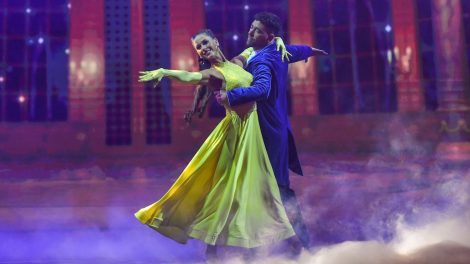 Mikes Anna és Krausz Gábor a Dancing with the Stars című műsorban táncolnak