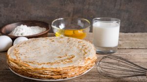 frissen sült palacsinta