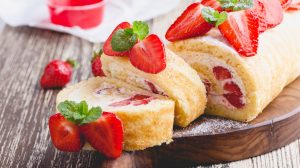 epres krémes piskótatekercs