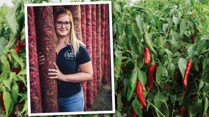 Okvátovity Dóra, negyedik generációs fűszerpaprika-termesztő