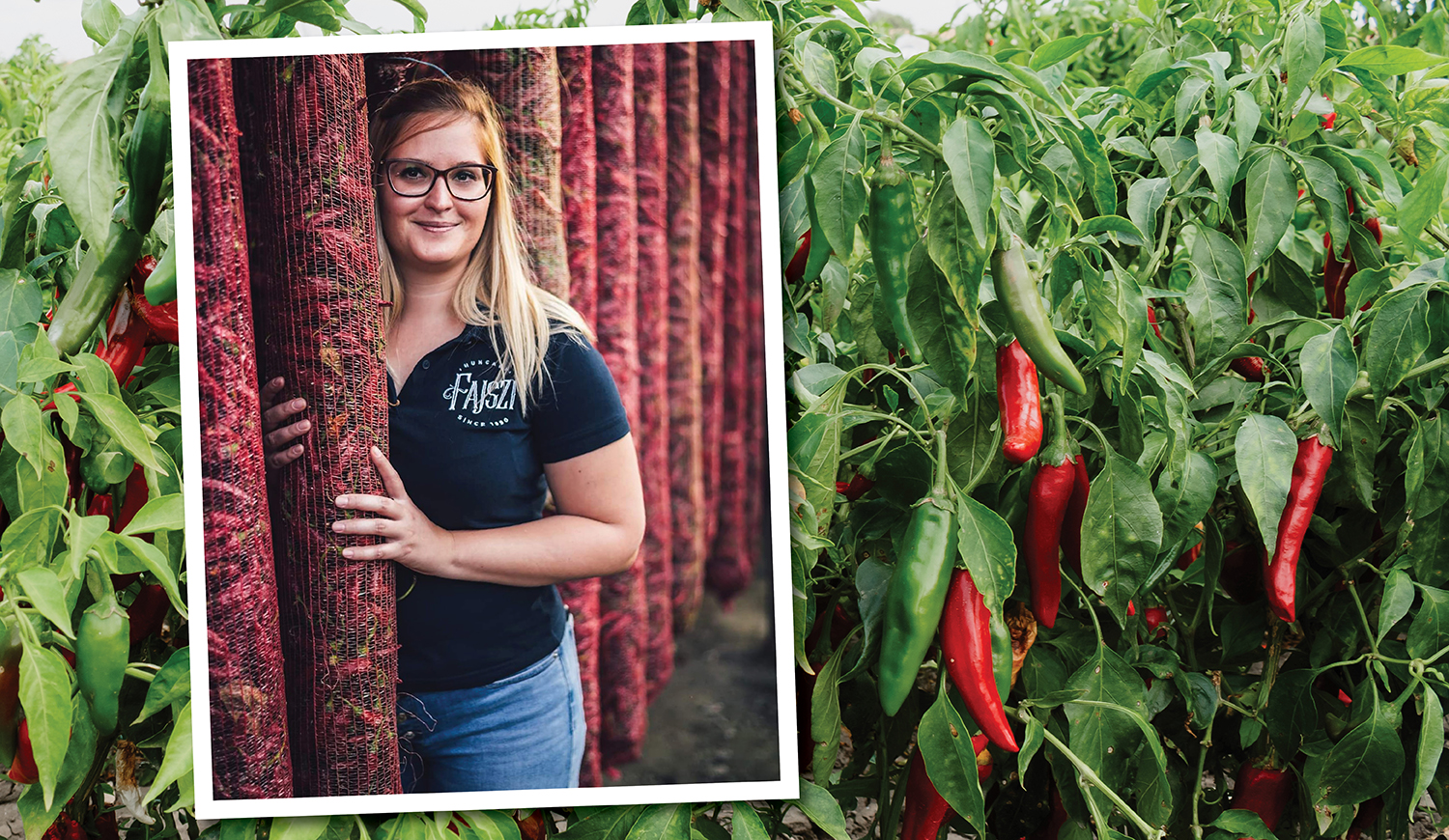 Okvátovity Dóra, negyedik generációs fűszerpaprika-termesztő