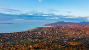 balaton ősszel látkép
