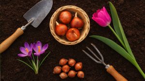 hagymás növények ültetés előtt