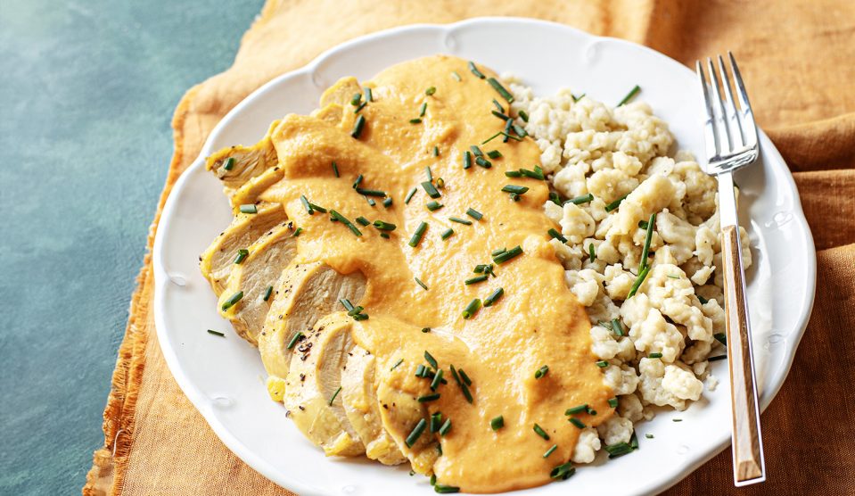 Sütőtökös vadasmártás