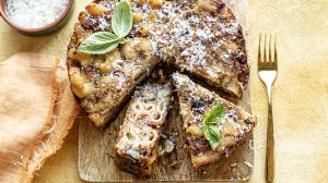 szicíliai húsos tésztatorta