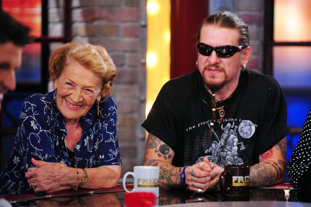 Ganxsta Zolee (Zana Zoltán) és édesanyja Kassai Ilona