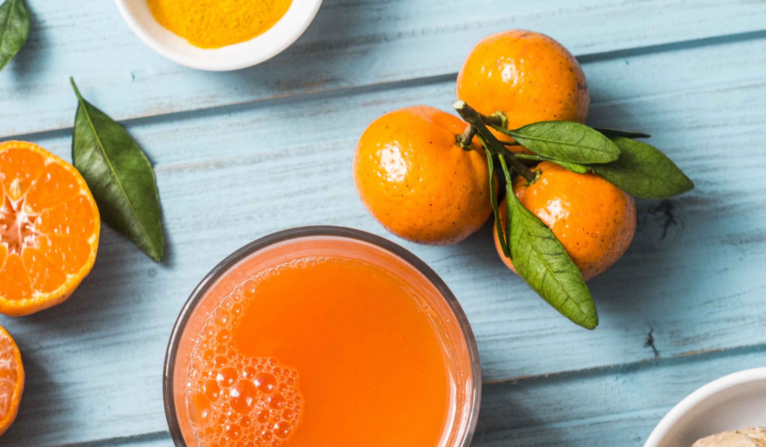 konyhapulton mandarin és belőle készült lé