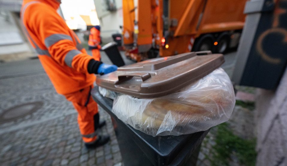 Kukások szállítják a szemetet