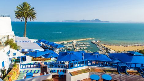 Sidi Bou Said tunézia