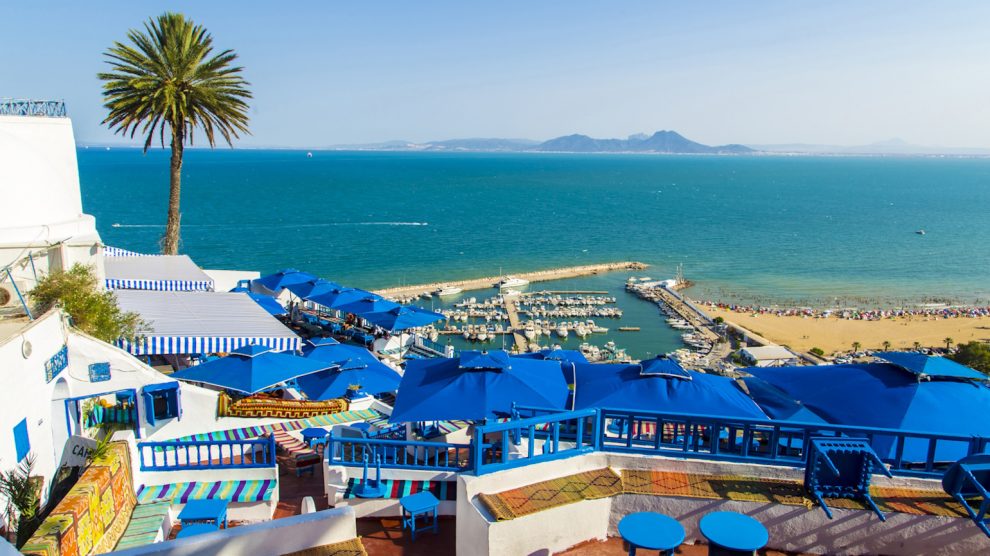 Sidi Bou Said tunézia