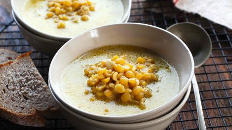 currys sárgaborsó leves