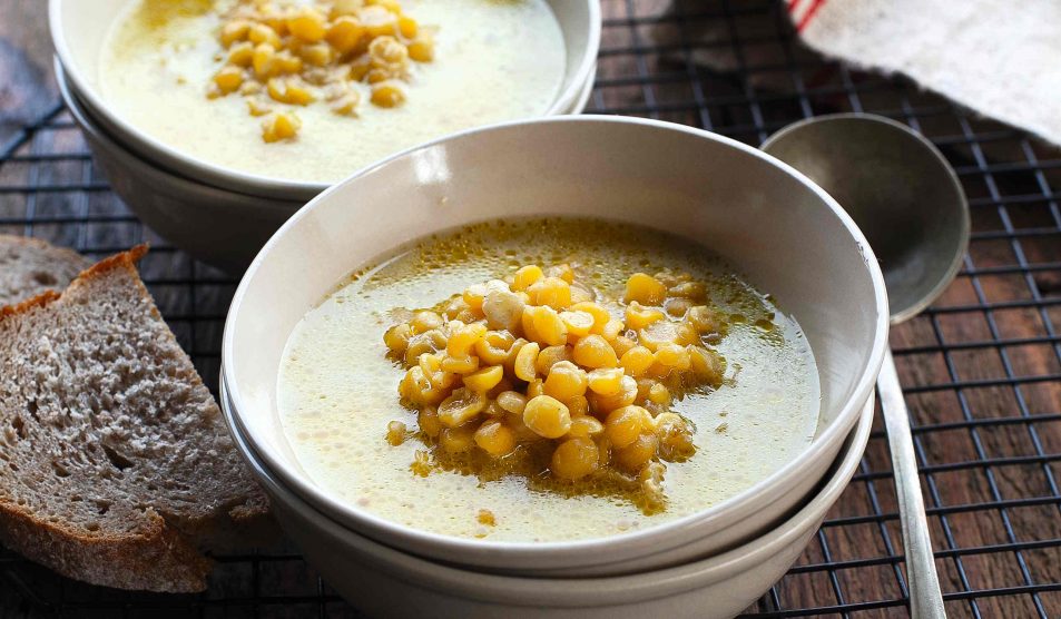 currys sárgaborsó leves