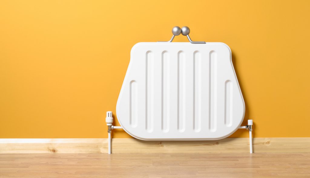 pénztárca alakú fűtőtest fűtés spórolás