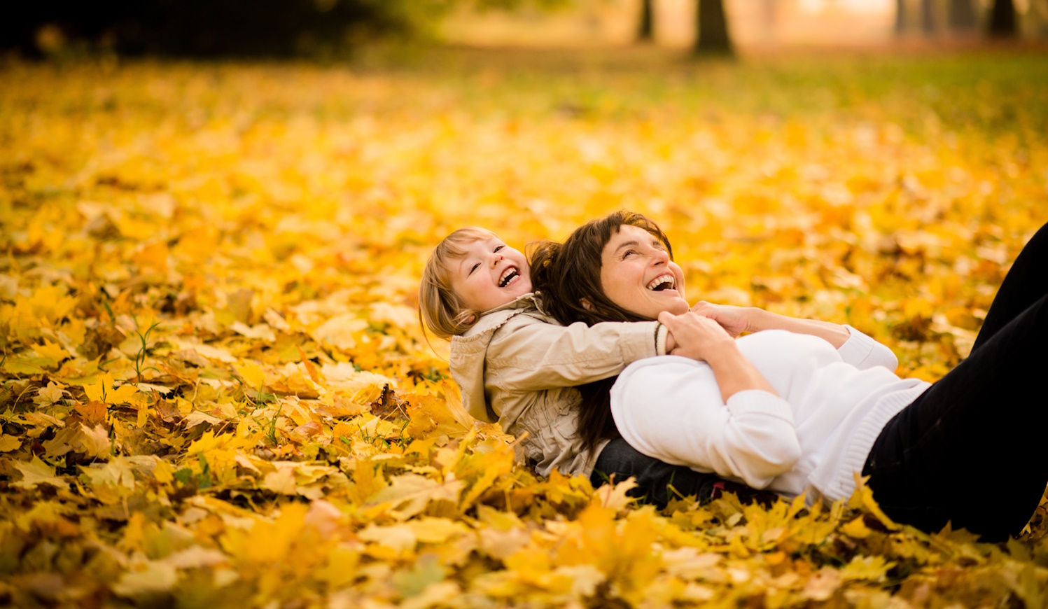 erős immunrendszer anya és lánya ősszel az avarban