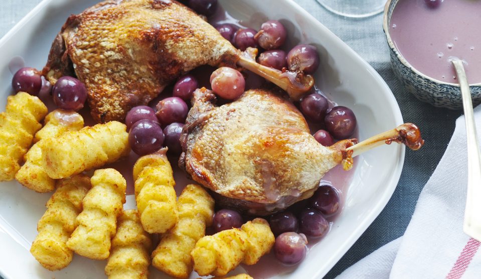 Kacsacomb rozészőlő-mártással