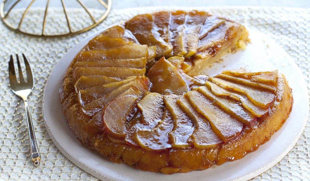 Fordított almatorta