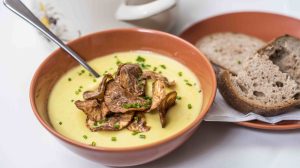 krémes csicsóka leves