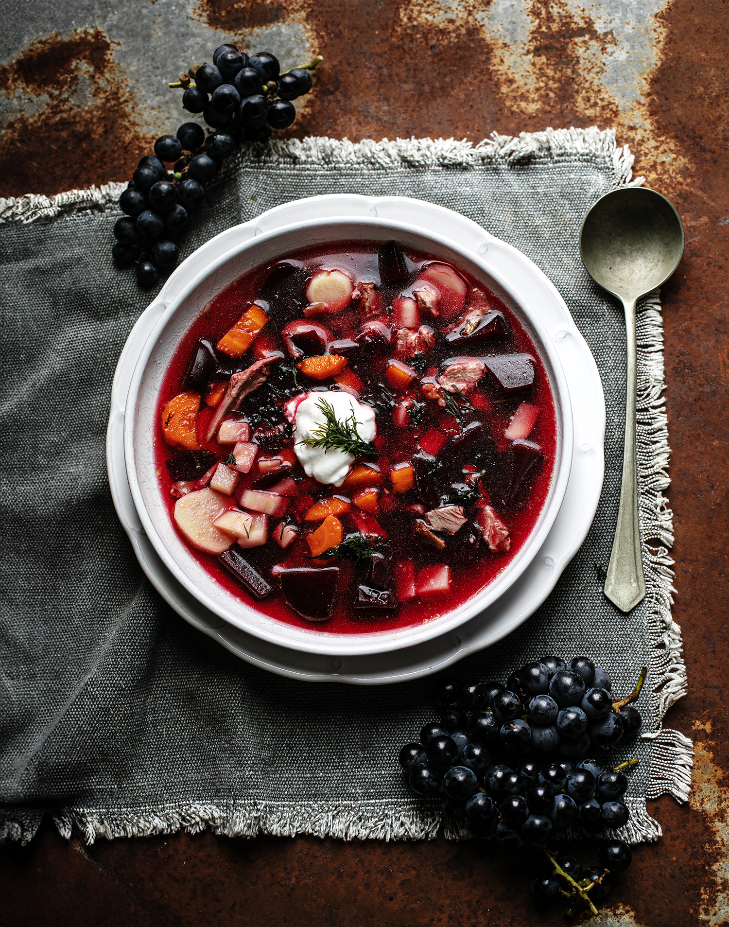 libahúsos borscsleves