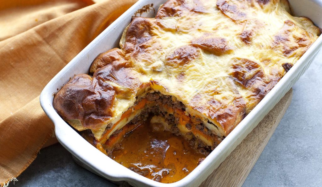 Rakott sütőtök marharaguval