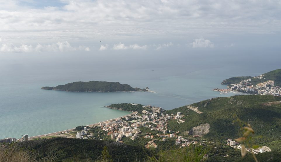 budva montenegró télen