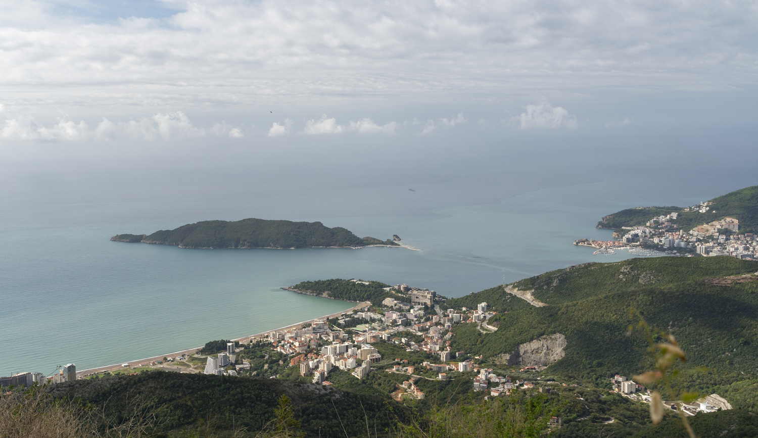 budva montenegró télen
