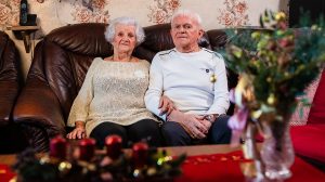 Pásztor Géza és felesége, Margó