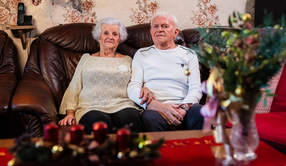 Pásztor Géza és felesége, Margó