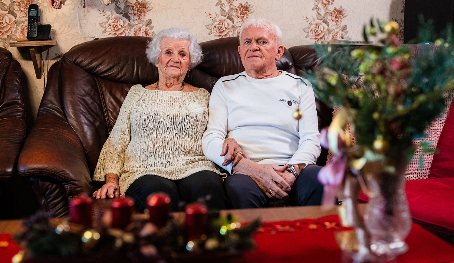 Pásztor Géza és felesége, Margó