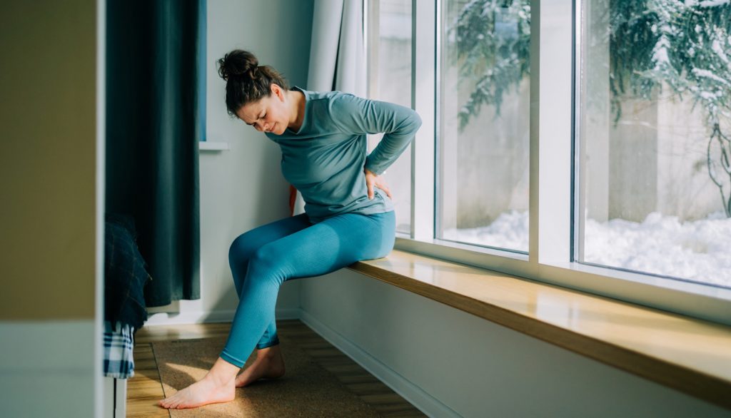 fiatal stresszes nőnek fáj a háta télen